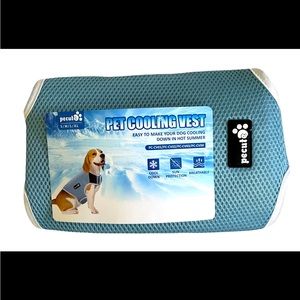 Dog Cooling Vest Size Small Blue